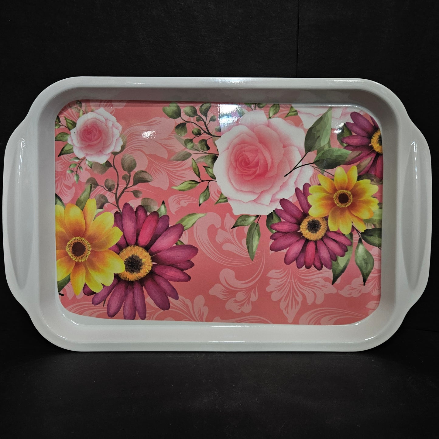 Melamie serving tray Rectangular Shaped Platter designer Tray for your Home dinning room to give elgent look to your dinning tables perfect for everyday use