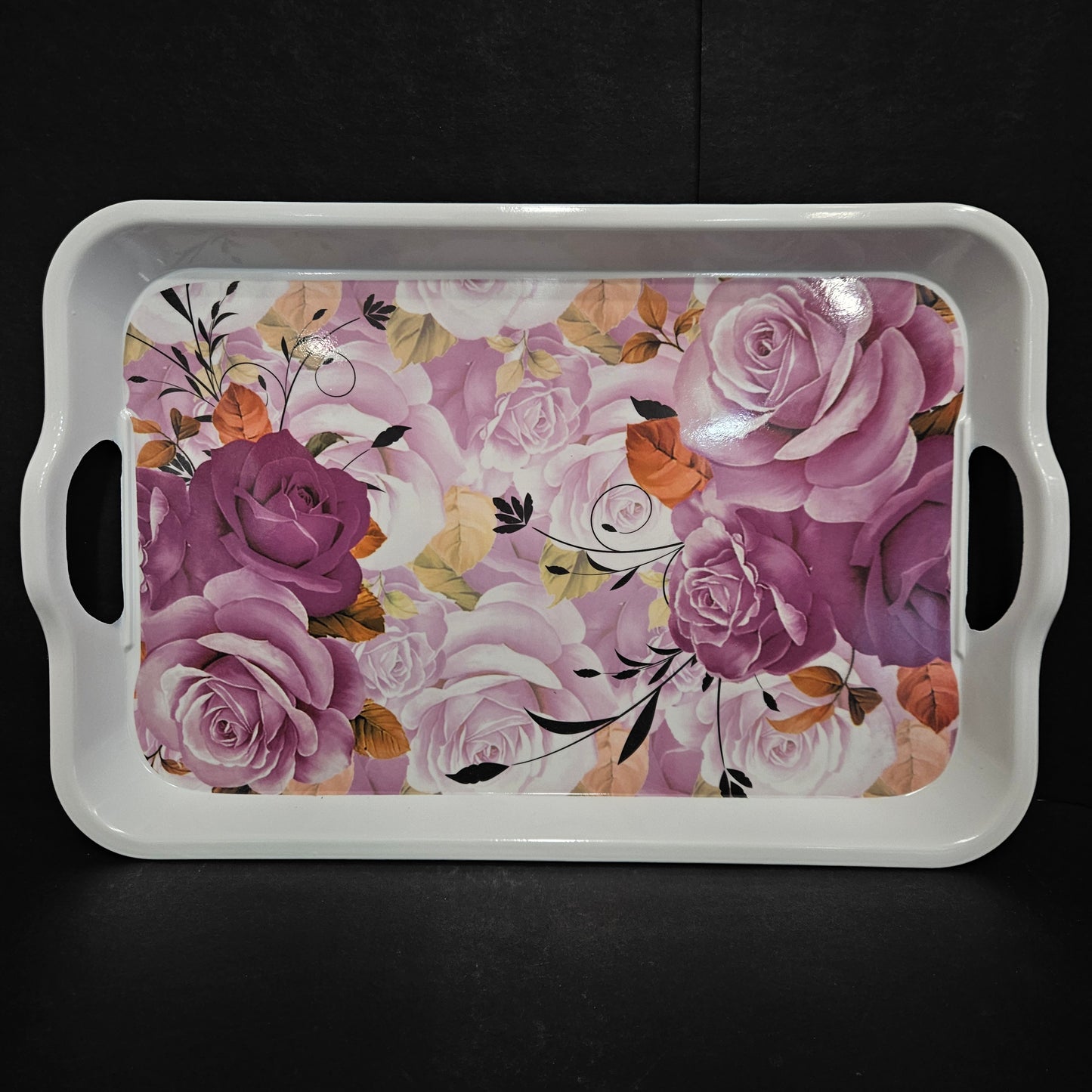 Melamie serving tray Rectangular Shaped Platter designer Tray for your Home dinning room to give elgent look to your dinning tables perfect for everyday use