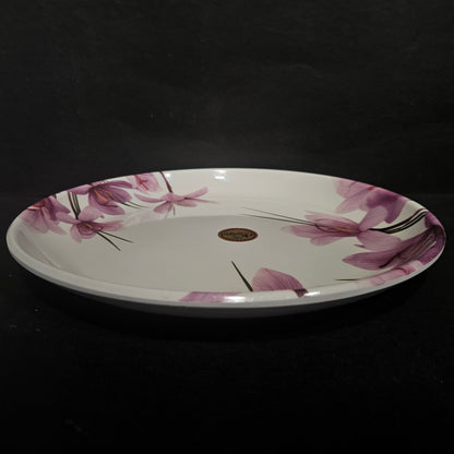 Melamine Glossy Finish Designer Serving Platter for Dining table Food Serving platter