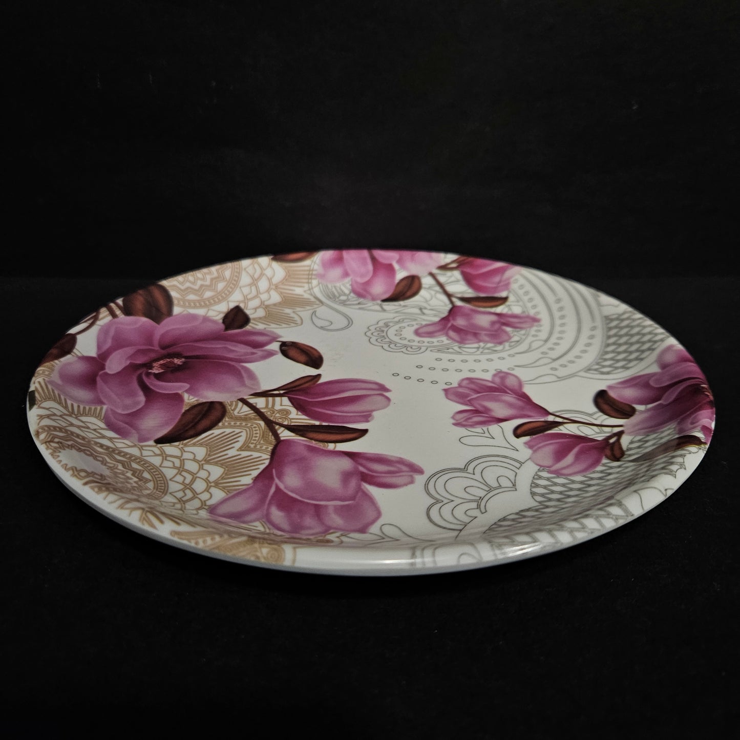 Melamine Round Premium Starter Floral Printed Plates perfect for daily use