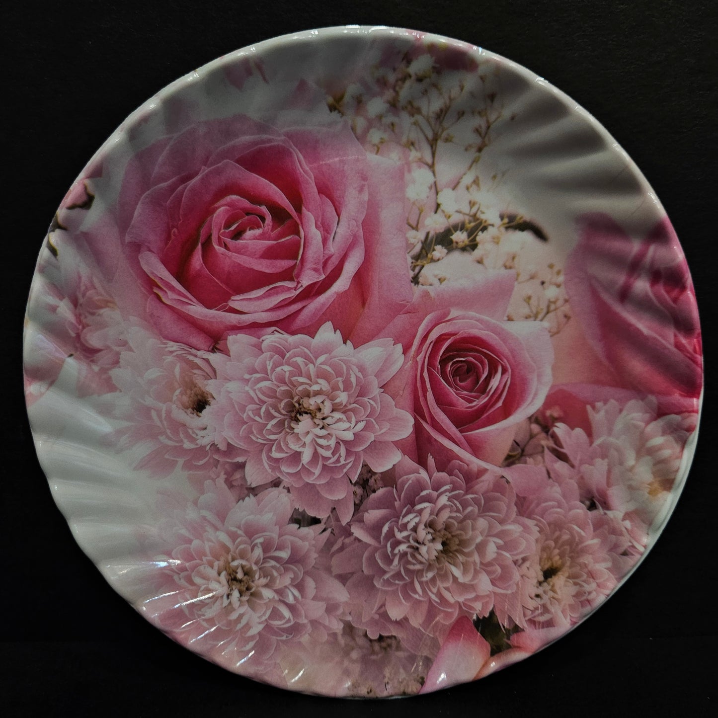 Melamine Round Premium Starter Floral Printed Plates perfect for daily use