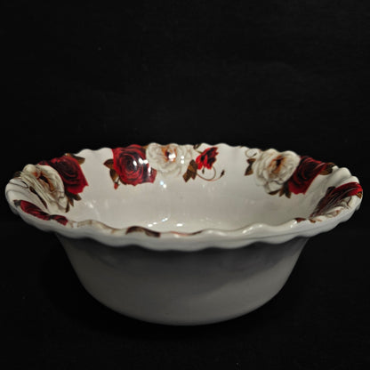 Melamine Floweral Bowls Pasta Bowls,Salad Bowl Dishwasher Safe Dinner or Cereal Bowls