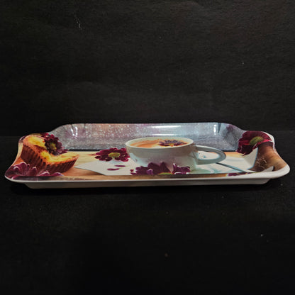 Printed Melamine Snacks or Starters Serving Quarter try Plates Perfect for daily use