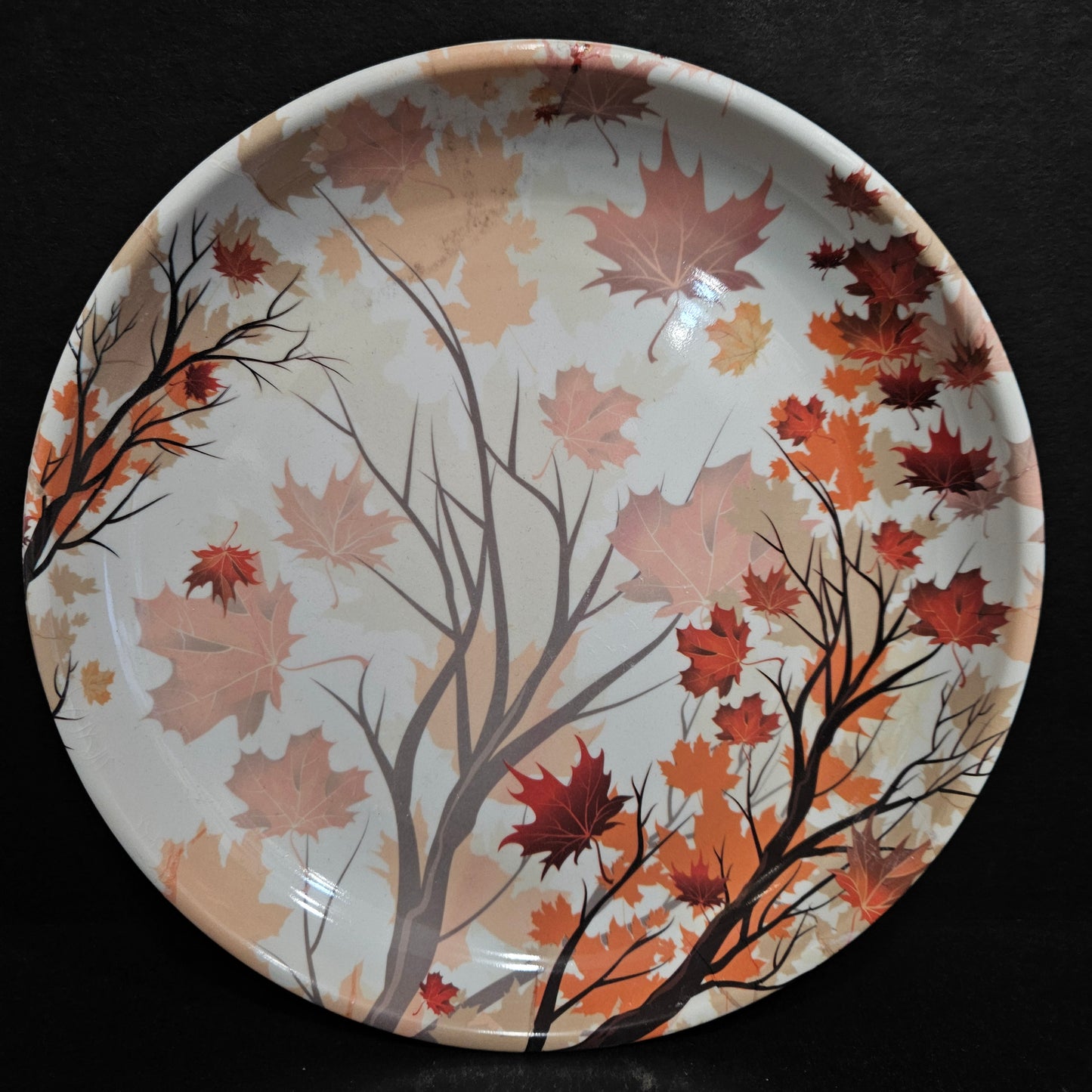 Melamine dining platter with floweral design for food serving plater,for everyday use