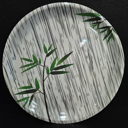 Melamine dining platter with floweral design for food serving plater,for everyday use