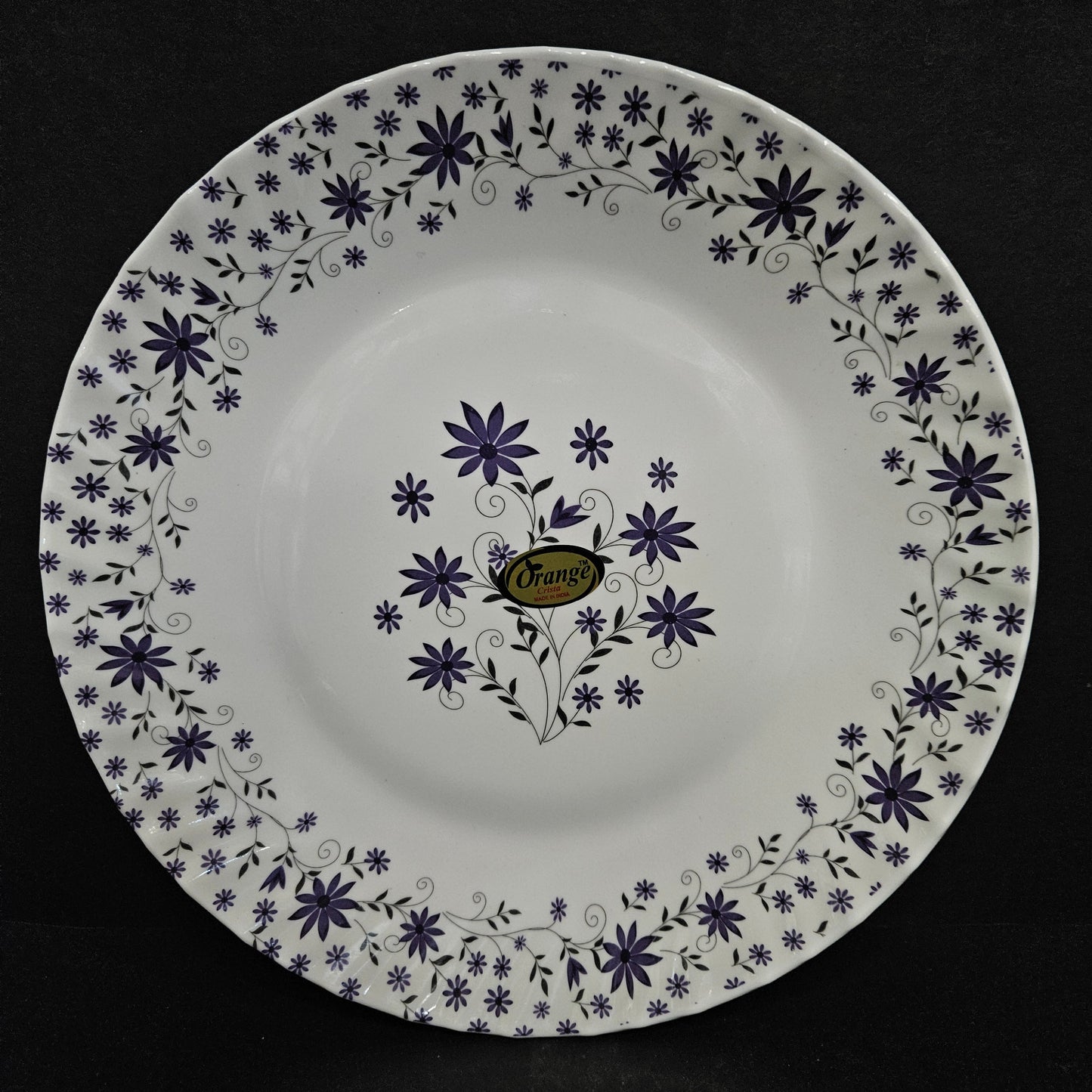 Melamine dining platter with floweral design for food serving plater,for everyday use