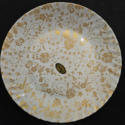 Melamine dining platter with floweral design for food serving plater,for everyday use