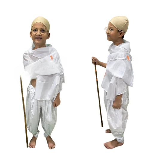 Mahatma Gandhi Full Costume Without Lathi - 8-10 Years/32 no