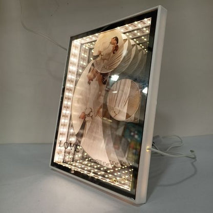 Photo Frame with Light visible