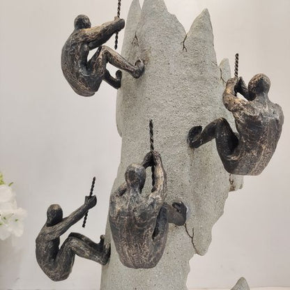 Rock climbers Sculpture