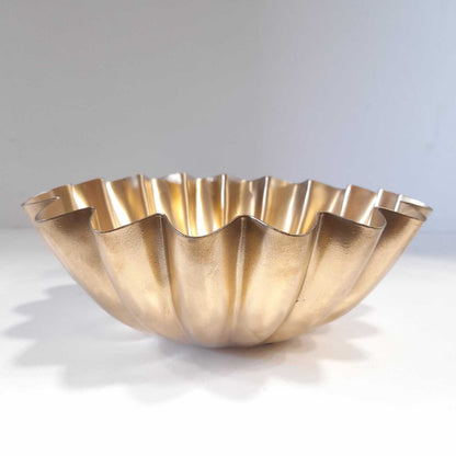 Decorative Lotus Urli Bowl for flowers floating and t-light candle holding for diwali