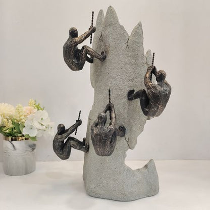 Rock climbers Sculpture