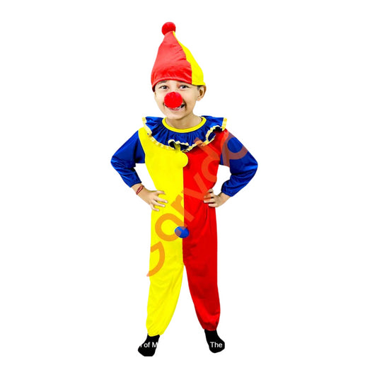 Joker Jumpsuit Costume - 42 no./ 8-10 Years