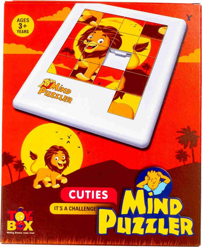 Lion Mind Puzzler for Kids to Develop Their Mind and Brain with Fun Puzzle Activity for ages from above 3 years