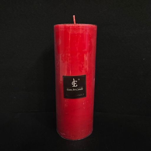 Pure wax Big size aromatic red Pillar candle