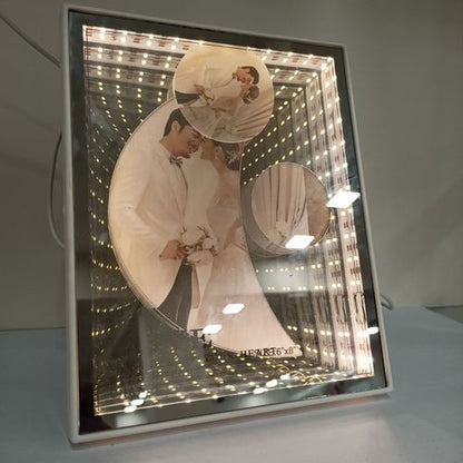 Photo Frame with Light visible