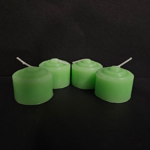 Decorative t-light mini Pillar candles pack of 4piece set