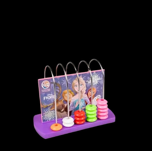 Educational Abacus Junior Frozen for Counting Addition Subtraction Maths Learning Early Educational Kit Toy for Kids 3