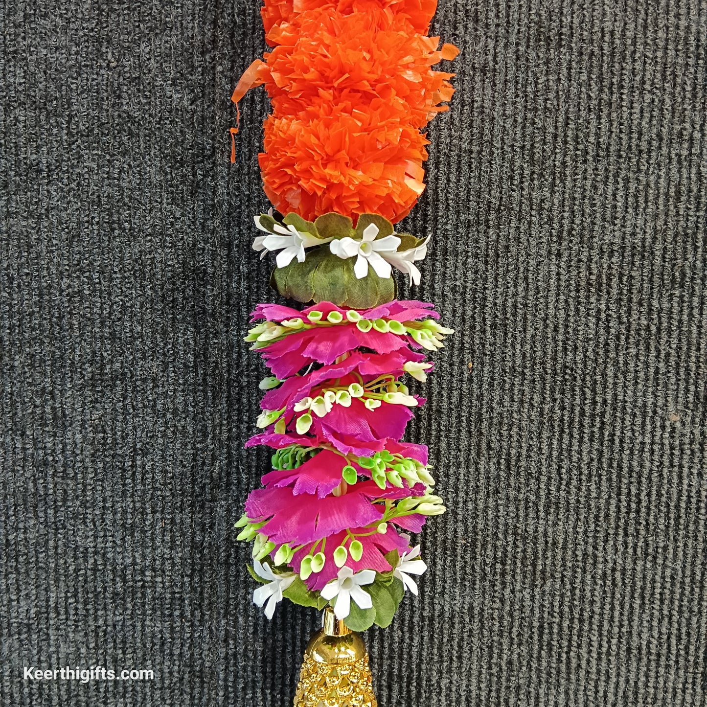 Artificial flowers garlands hangings for door sides and Pooja mandhir decoration