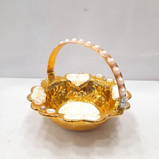 CERAMIC cane Basket