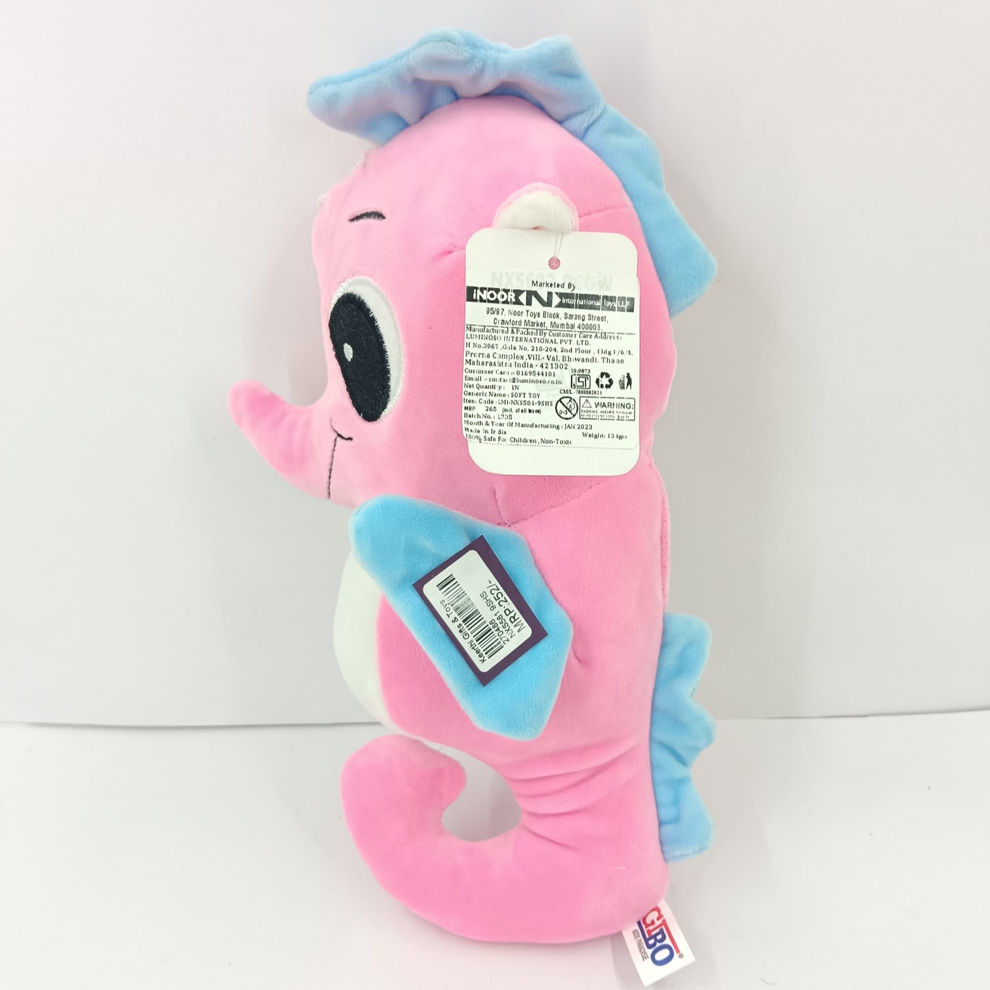 Seahorse soft toy