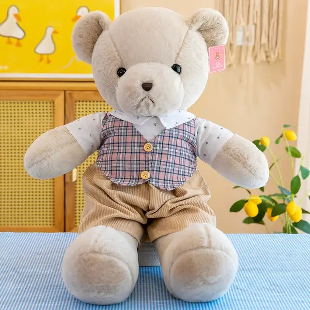 NXS1640 75BR cute boy teddy bear