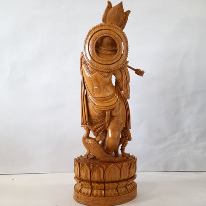 Wooden Bal Gopal Standing Super Fine