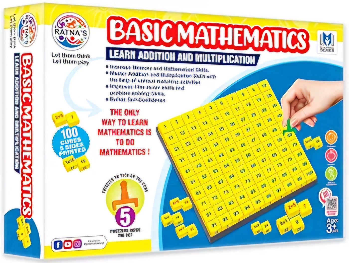 World Basic Mathematics Game Series for Kids Boys Girls to Learn Addition and Multiplication