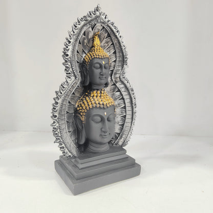 Buddha Statue for Living Room Set of 2