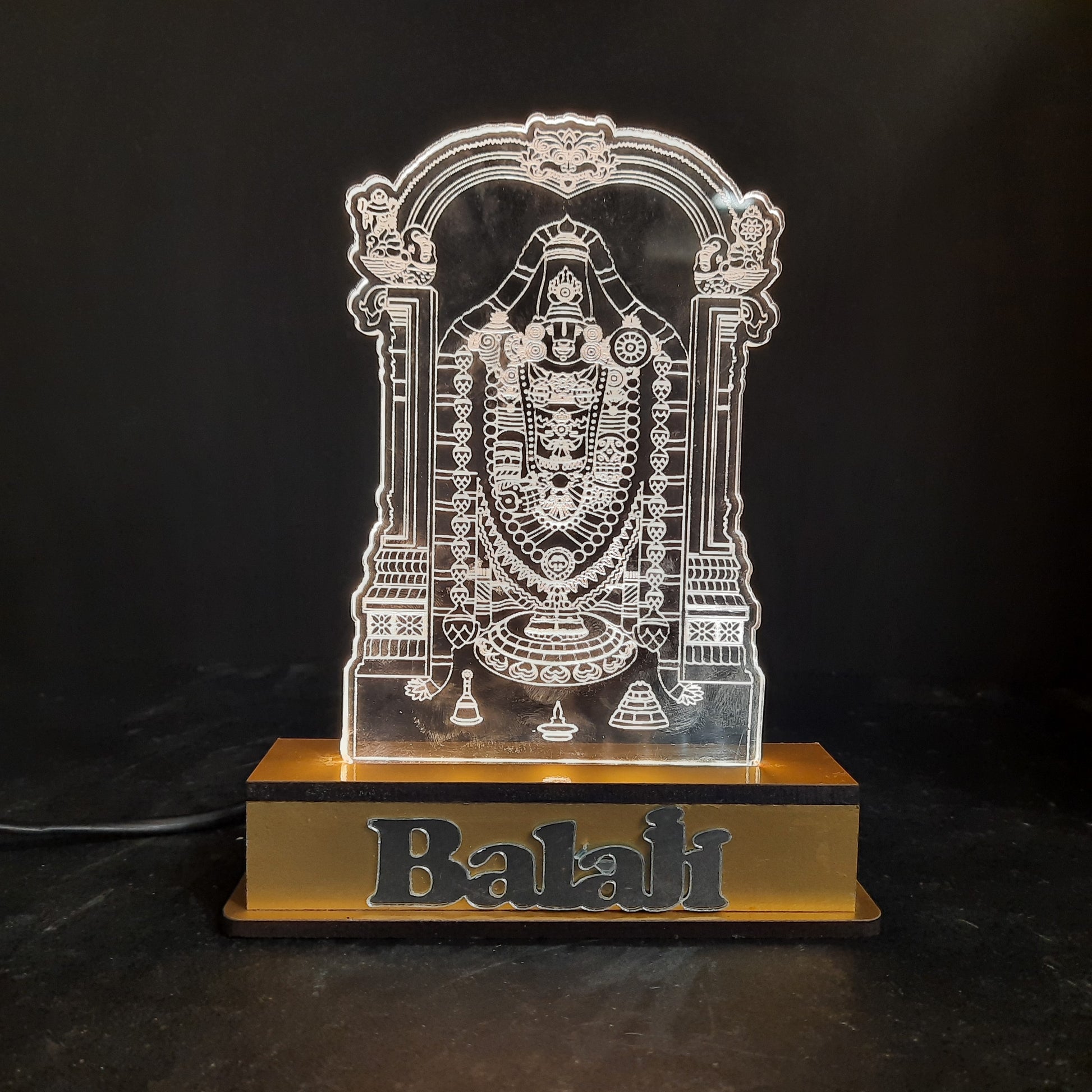 Balaji LED showpiece