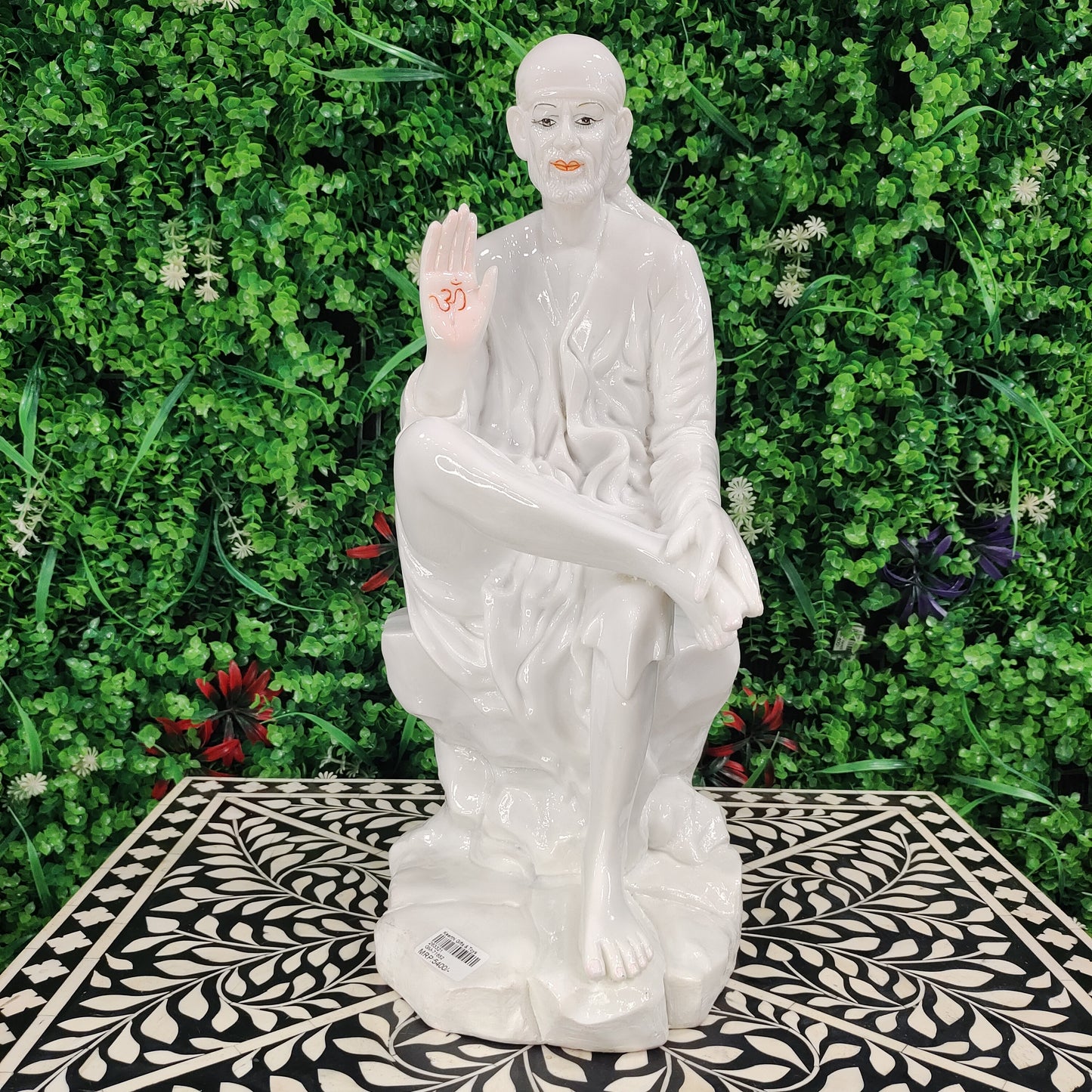 Saibaba white Idol Marble Dust