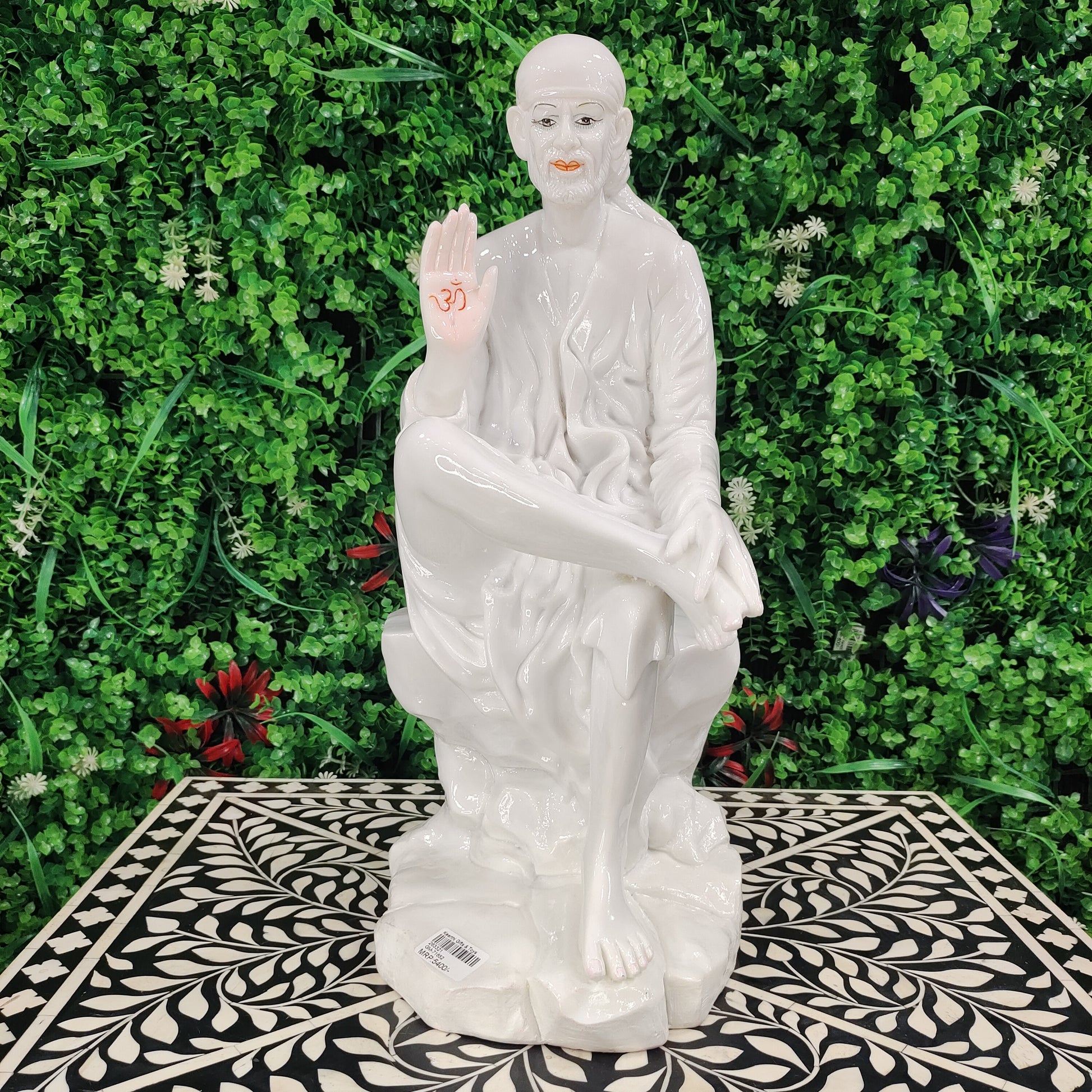 Saibaba white Idol Marble Dust