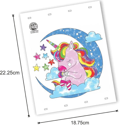 Sparkling creativity for those times when you need some extra inspiration turn to these fun exercises for endless ideas Non Toxic Colours Unicorn Finger Painting Kit With Plastic Fingers and Printed Sheets for Mess Free for Kids