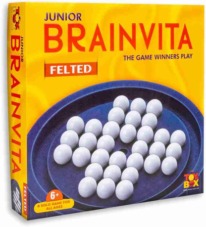 Jounir Brainvita Game Pearl Finish Marbles A Brain teasting Game Easy to Carry Party and Fun Games Board Game