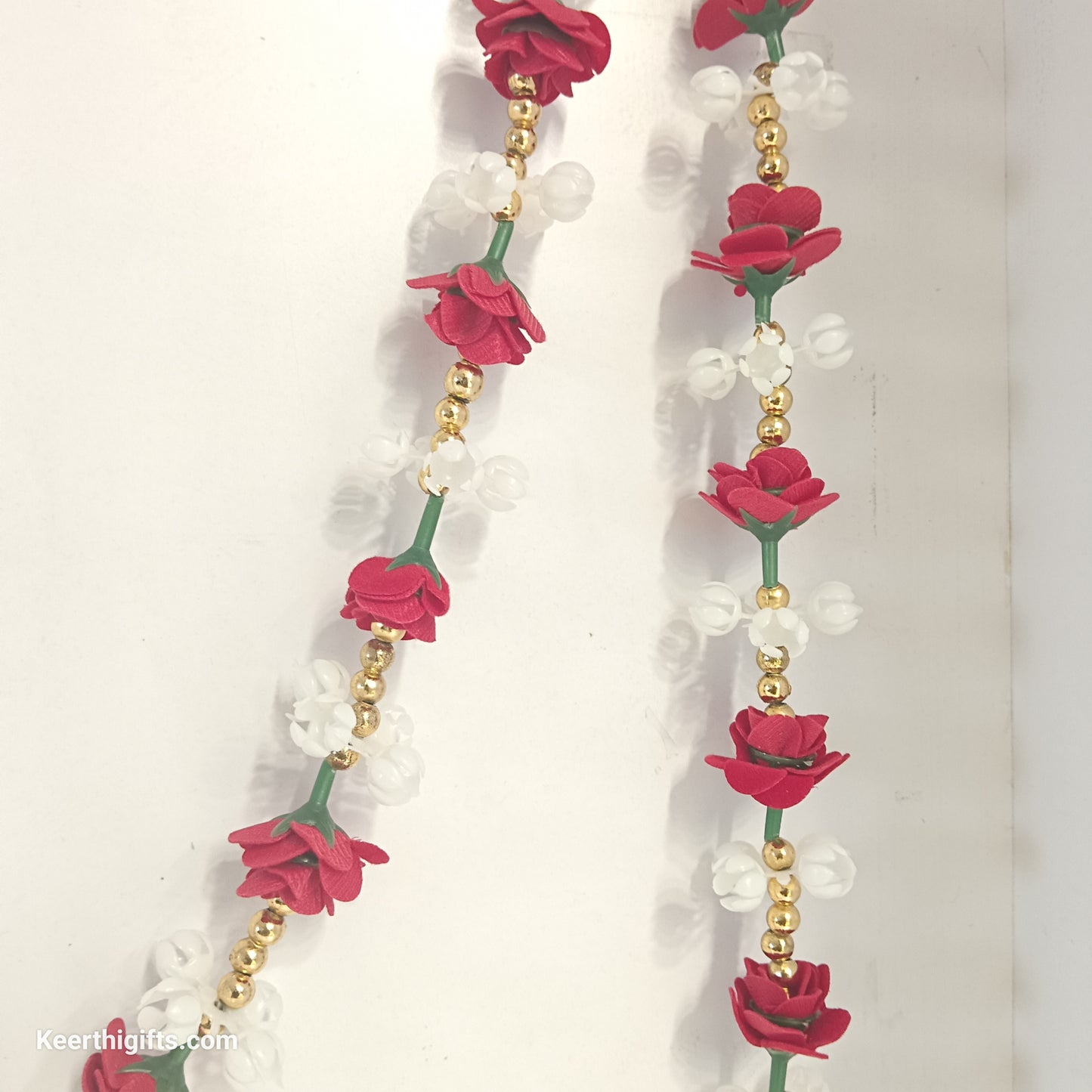 Artificial flowers garlands for door sides and Pooja mandhir decoration