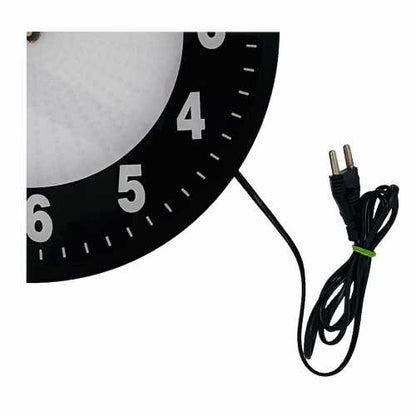 MULTI COLOR ROUND LED WALL CLOCK 12005