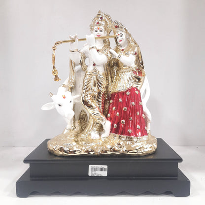 Radhakrishna cow idol