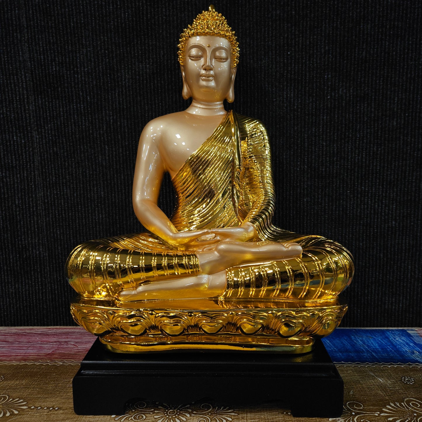 Buddha Idol Handmade Tibetan Indian Buddha Statue for Home Decor Gifts