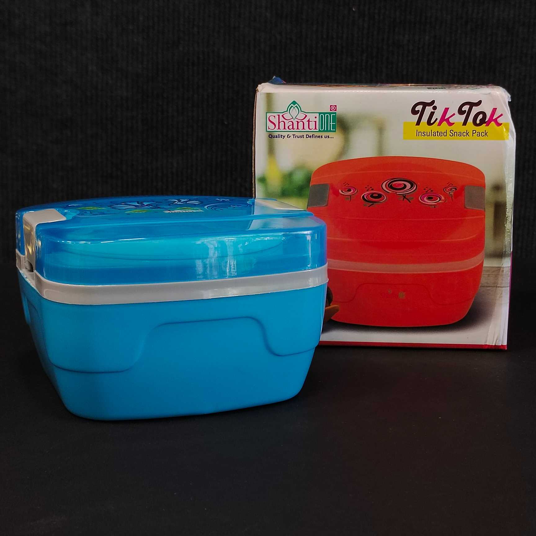 Insulated hot snack box