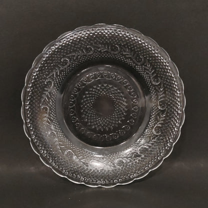 Glass 7 in plate for return gift