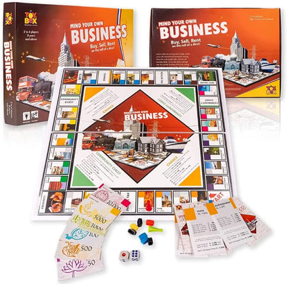 Mind your Own Business Little Business Popular With Notes 5 In 1 Board Game Along With Other Games