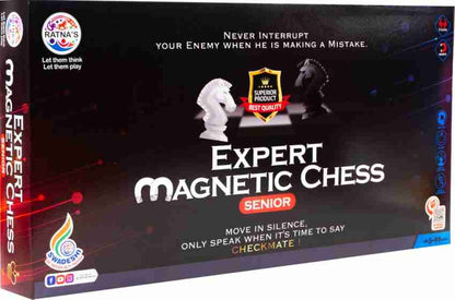 Expert magnetic Chess Magnetic Challenge Chess Set Magnetic Pieces and Extra Queens for 2 Players Kids and Adults