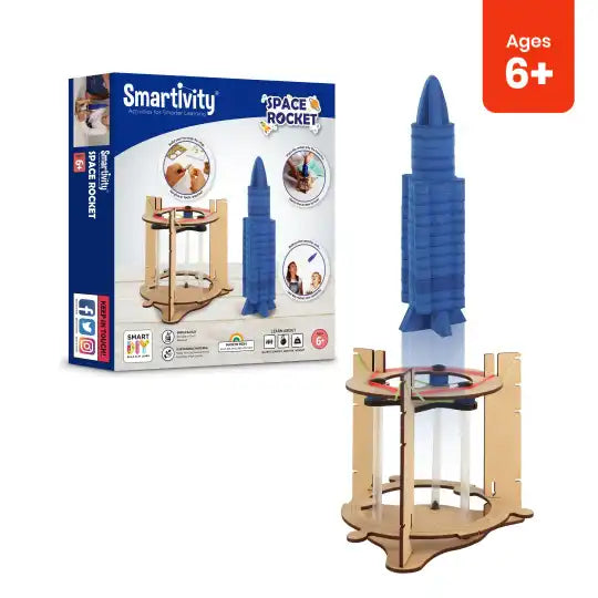 Blast-off Space Rocket Toy