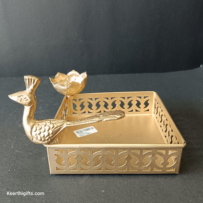 TRAY for flower decoration and Diya stand