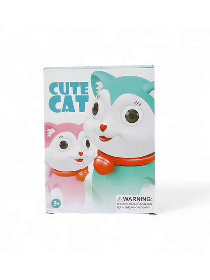 Walking and Singing Cat Toy With Blinking Eyes for kids