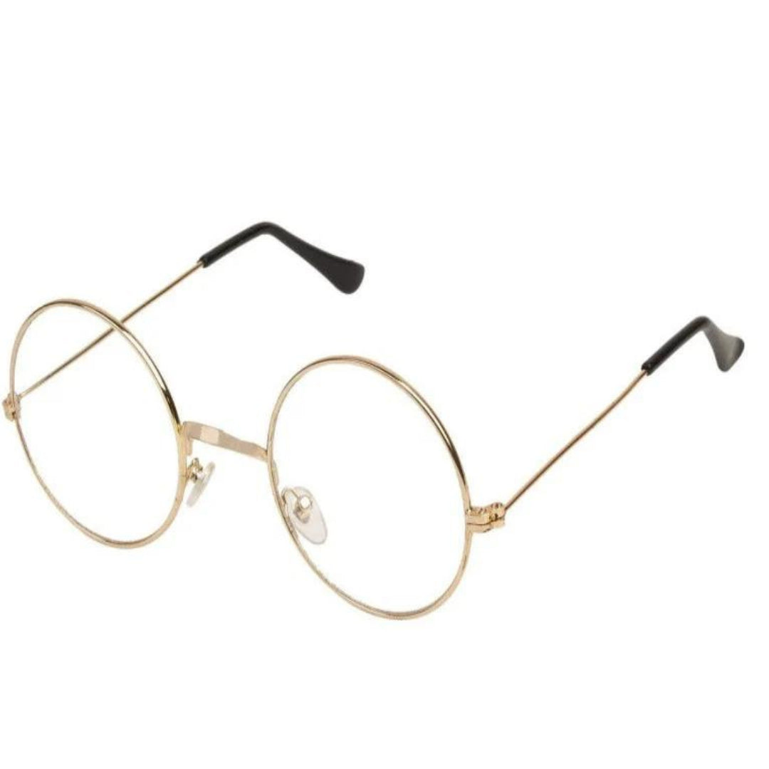 Gandhi ji - Chasma / Specs - Golden - Small - (2 to 6 years)