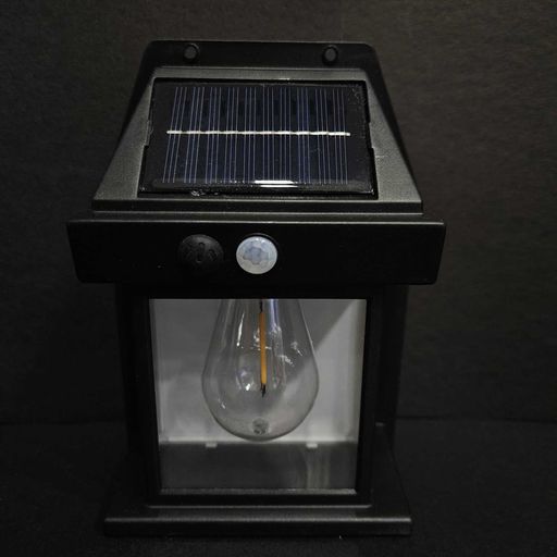 Human induction motion sensor tungsten solar interaction water proof wall lamp