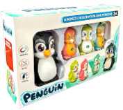 Baby Penguin Musical Train Toy for Kids Infants 6 to 18 Months 2 Year Old and Up Boys and Girls Crawling Toys