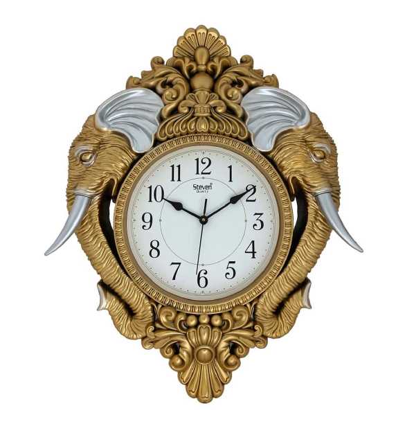 PREMIUM VINTAGE DESIGN OF ELEPHANT TOOTH WALL CLOCK 2301