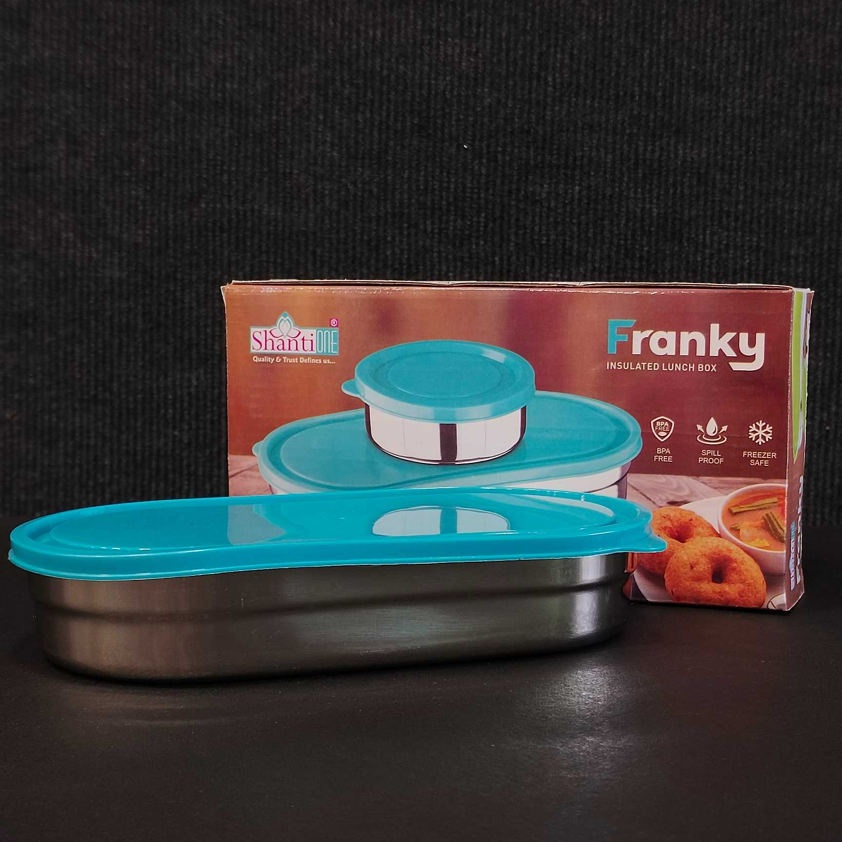 Stainless steel Franky insulated lunch box